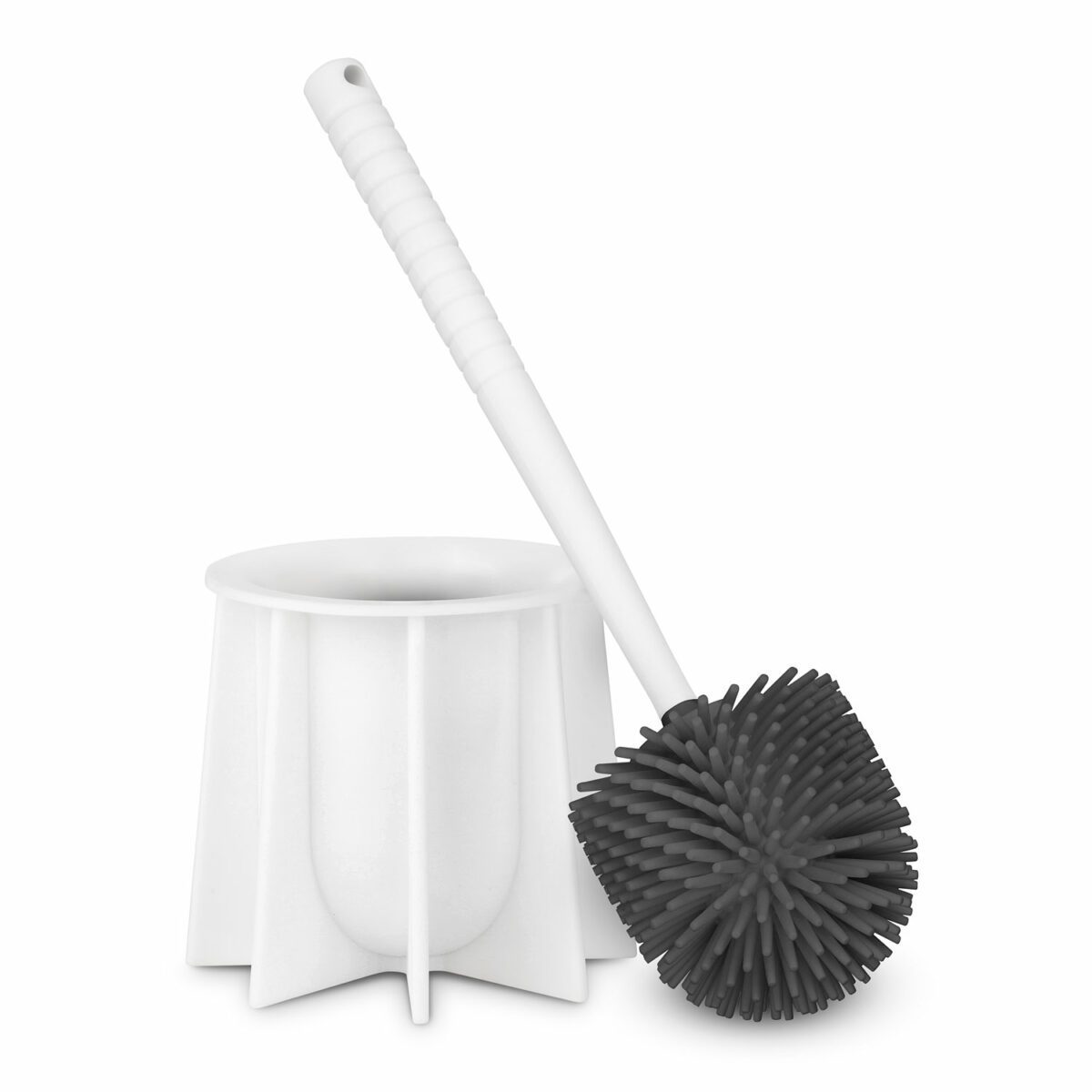 White Silicone Toilet Brush Tyroler